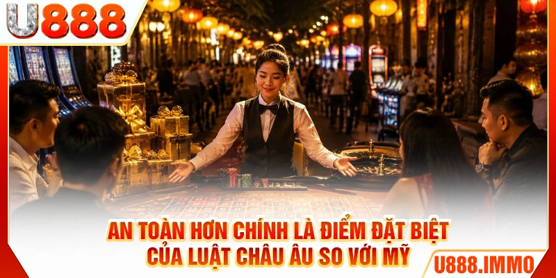 An toàn hơn chính là điểm đặt biệt của luật châu Âu so với Mỹ