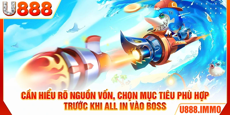 Cần hiểu rõ nguồn vốn, chọn mục tiêu phù hợp trước khi all in vào boss