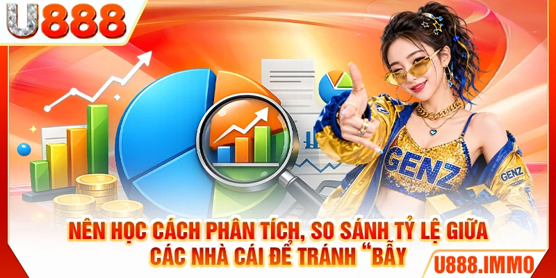 Nên học cách phân tích, so sánh tỷ lệ giữa các nhà cái để tránh “bẫy”