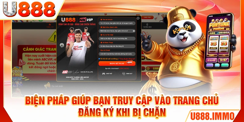 Biện pháp giúp bạn truy cập vào trang chủ đăng ký khi bị chặn