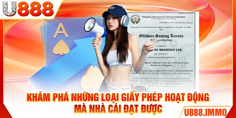 Khám phá những loại giấy phép hoạt động mà nhà cái đạt được